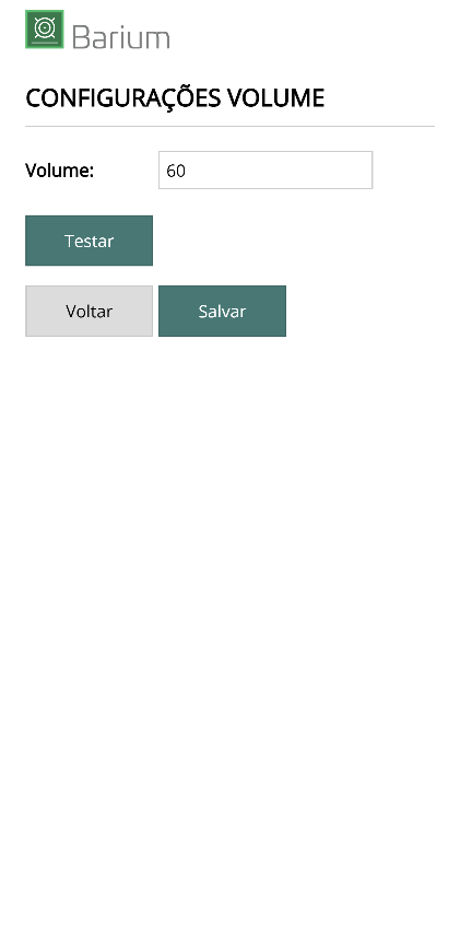config volume
