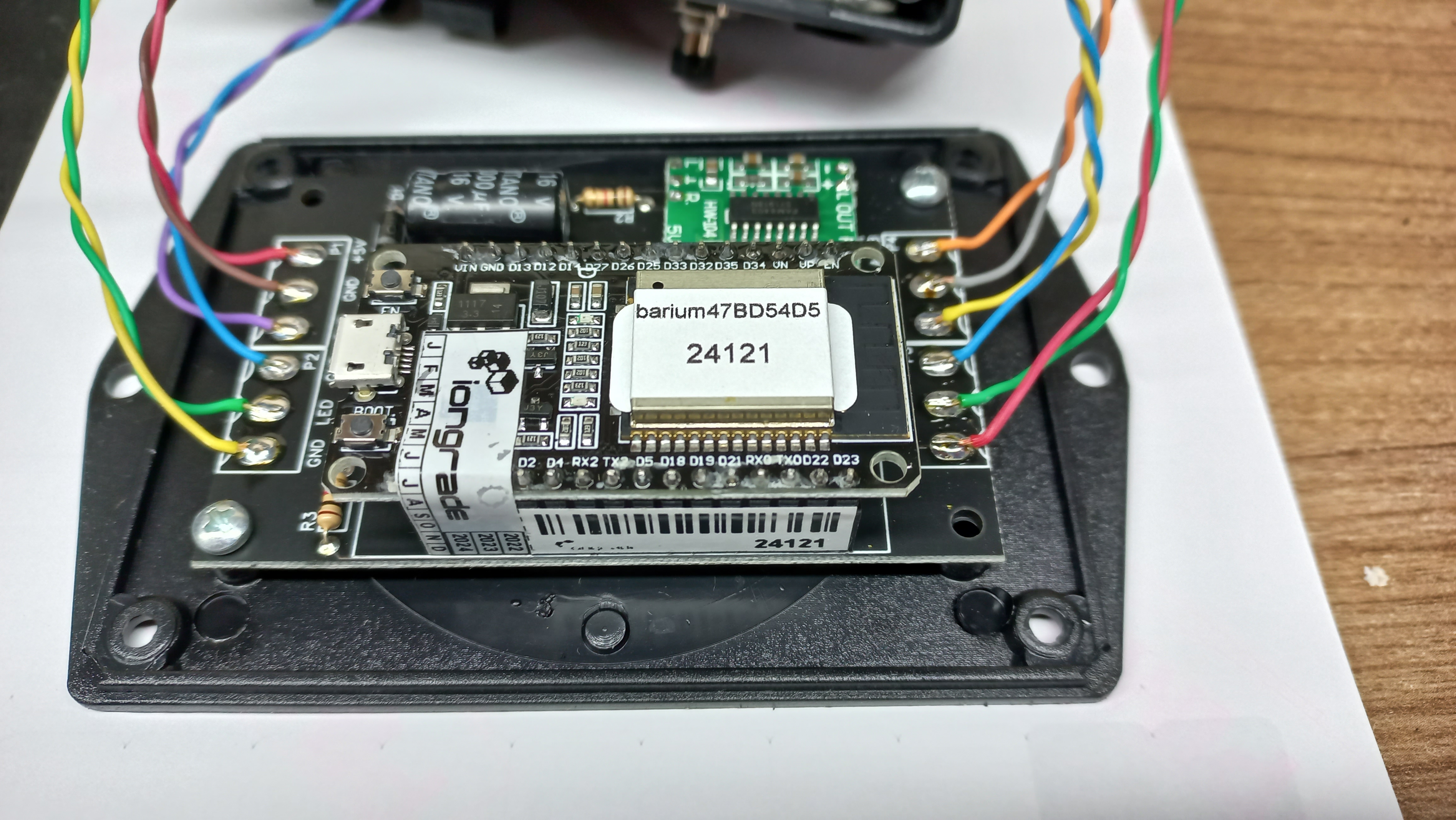 montagem placa esp32