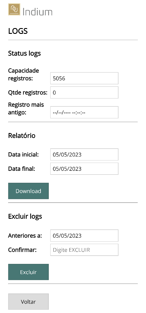 tela logs