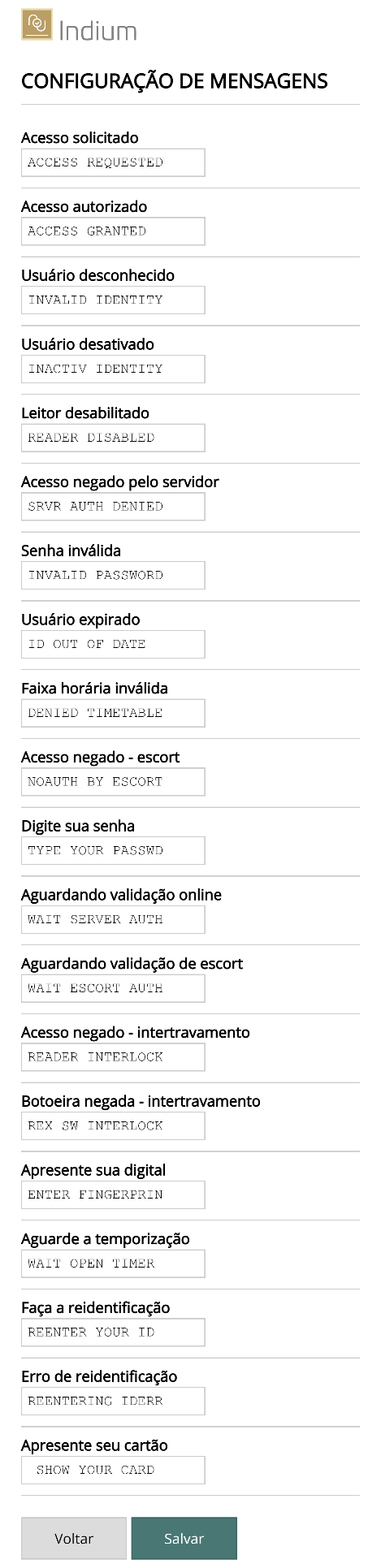 tela mensagens