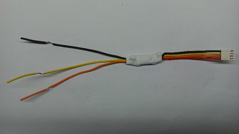 Conversor RS232/TTL (MAX3232 ESE) finalizado com termoretrátil